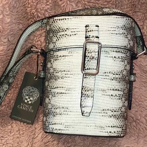 Vince Camuto crossbody purse! Snake skin NWT